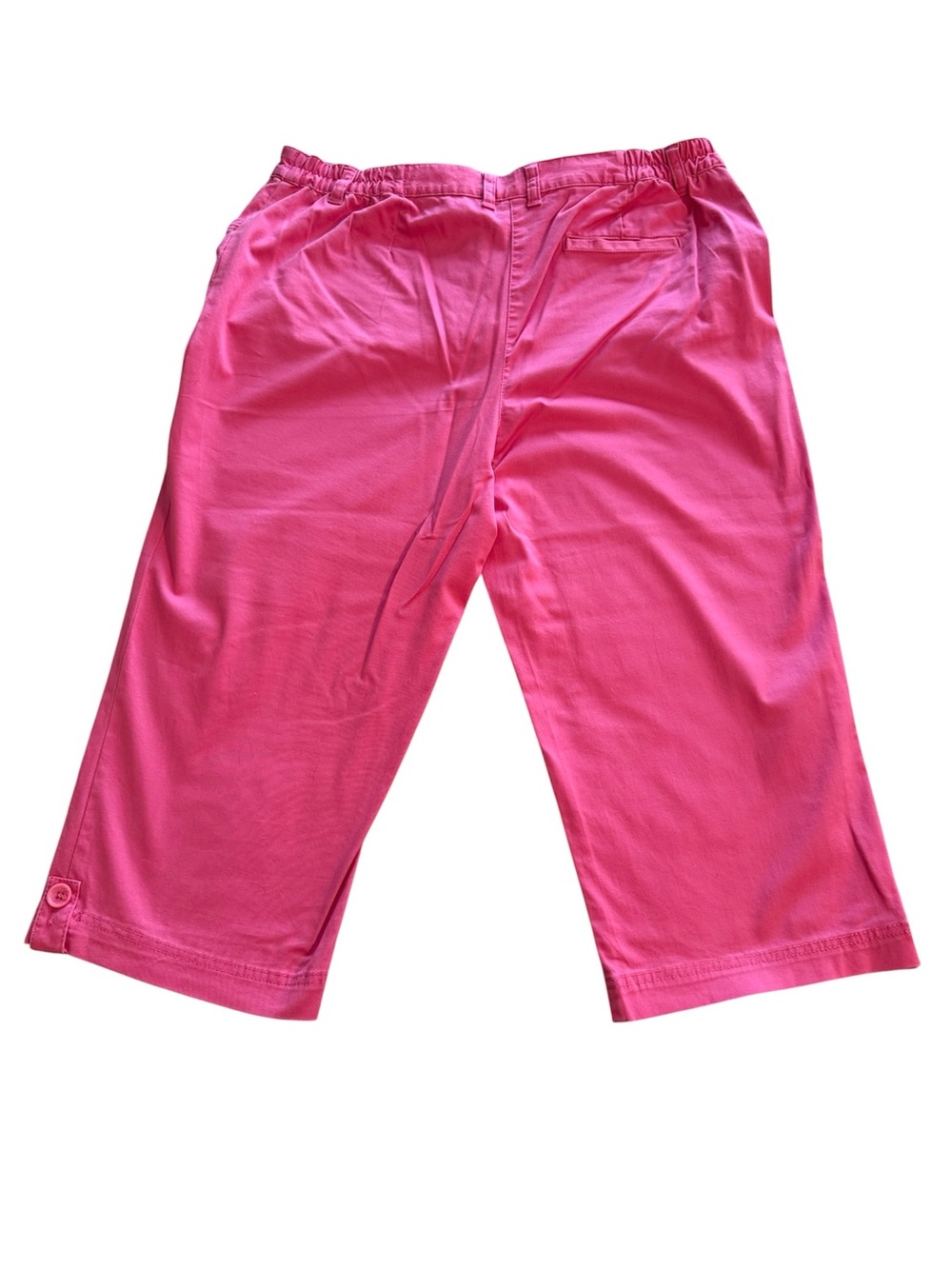 KAREN SCOTT Hot Pink Women's Capri Pants Size 14 - Picture 2 of 8